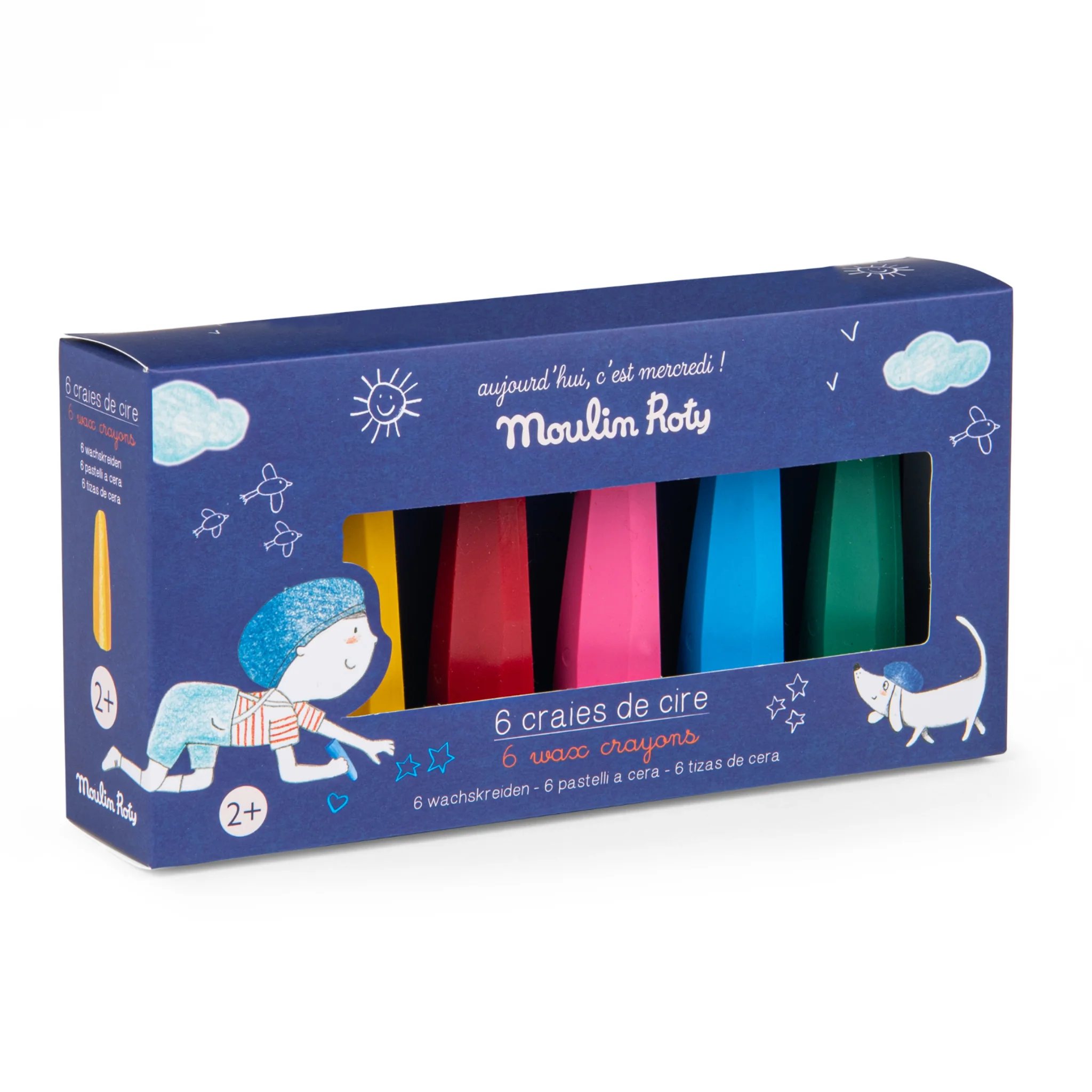 MOULIN ROTY 6 PASTELLI A CERA AUJOURD'HUI C'EST MERCREDI 713158