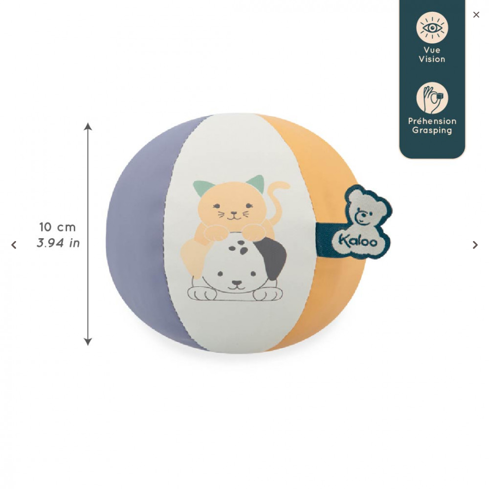 KALOO LA MIA PALLA GATTINO E CAGNOLINO K227013 KALOO LA MIA PALLA GATTINO E CAGNOLINO K227013