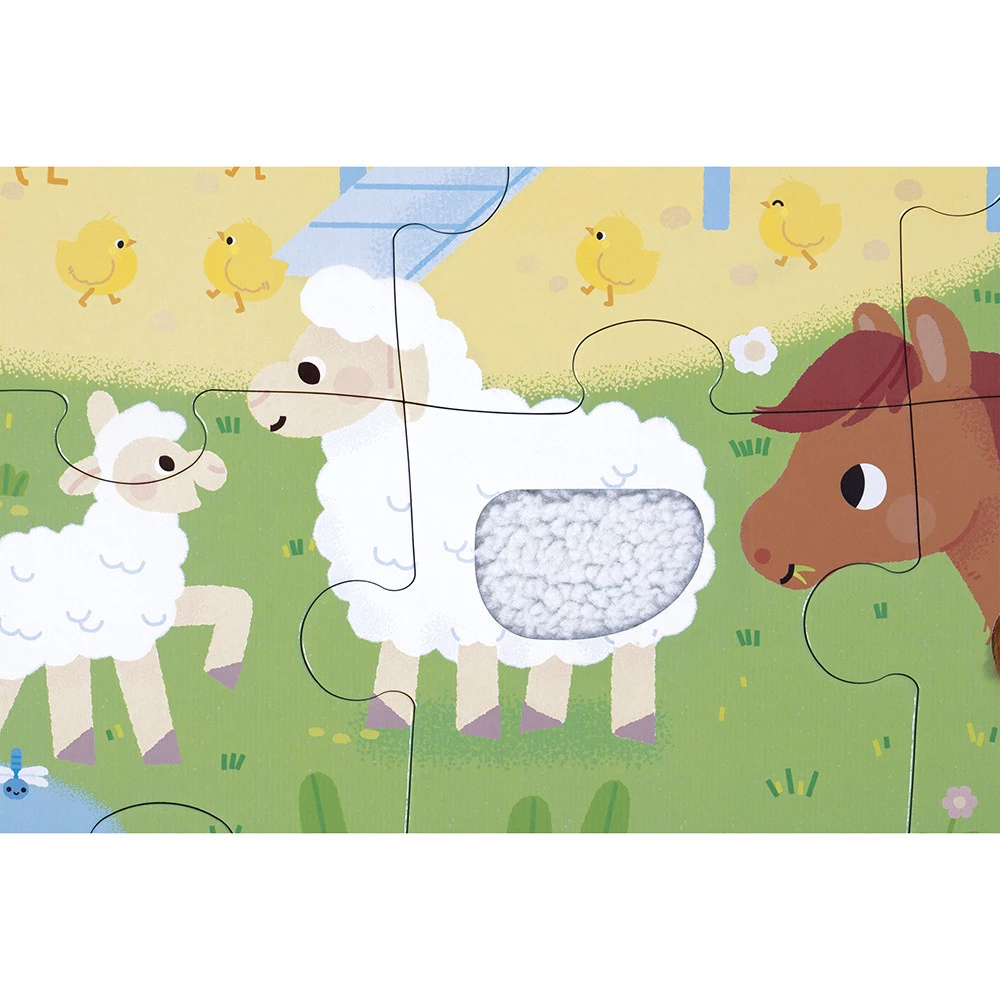 JANOD PUZZLE TATTILE FATTORIA J02491 JANOD PUZZLE TATTILE FATTORIA J02491