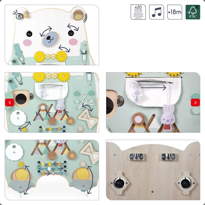JANOD BUSY-BOARD ORSETTO PURE J05162 JANOD BUSY-BOARD ORSETTO PURE J05162