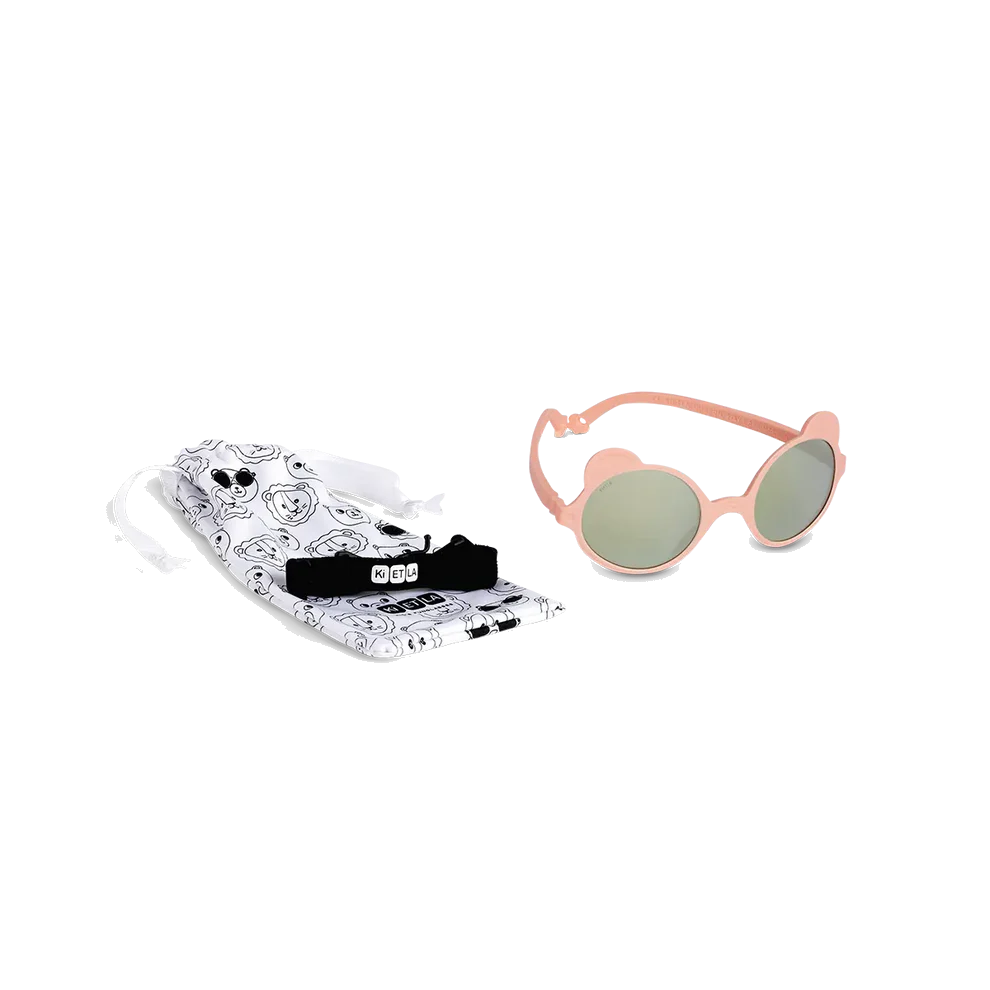 KI ET LA OCCHIALI DA SOLE OURSON PEACH PINK 0-1 ANNI OU1SUNPEACHB