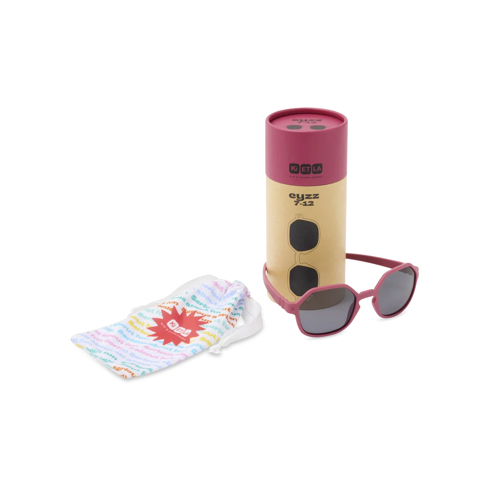 KI ET LA OCCHIALI DA SOLE EYZZ RASPBERRY 7-12 ANNI EY4SUNRASBERRY
