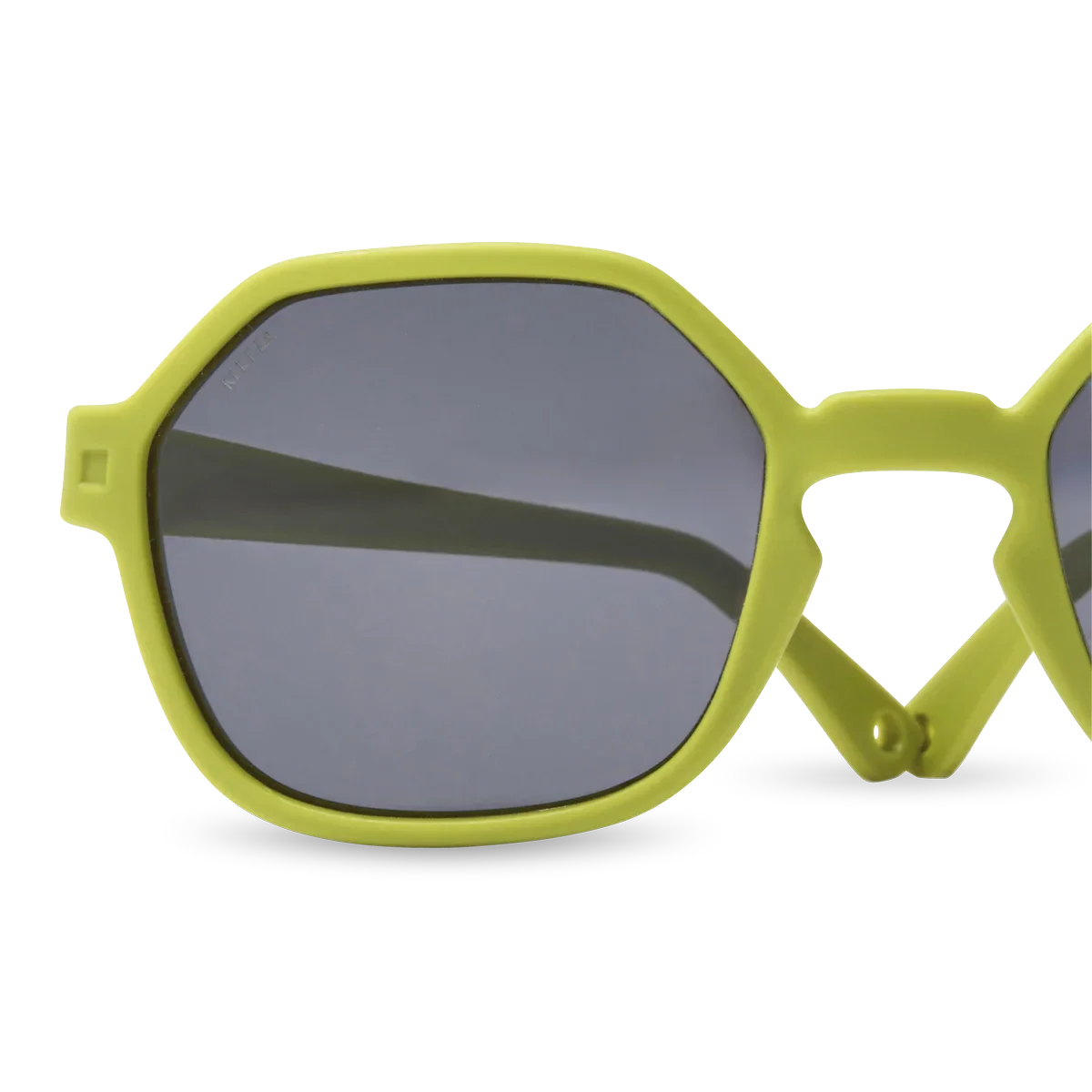 KI ET LA OCCHIALI DA SOLE EYZZ 5 ANGULAR SQUARE SHAPE 7-12 ANNI EY5SUNOLIVE
