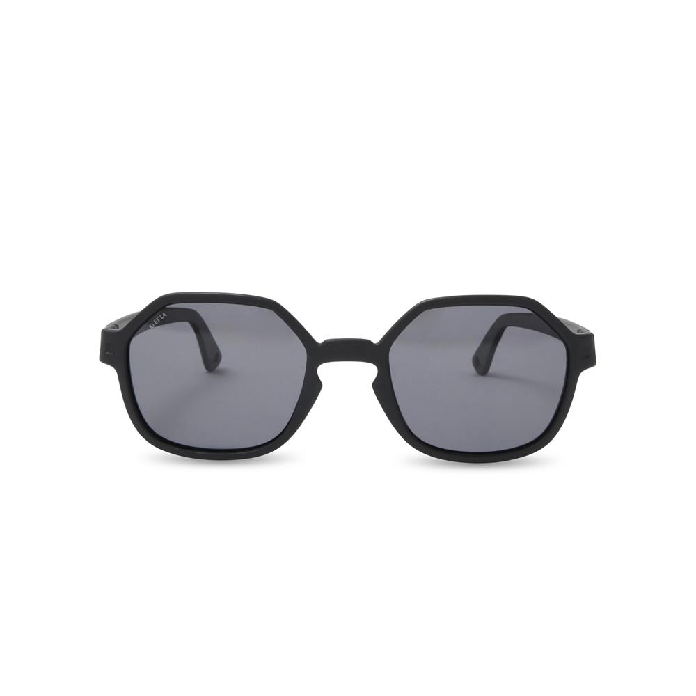 KI ET LA OCCHIALI DA SOLE EYZZ 5 ANGULAR SQUARE SHAPE 7-12 ANNI EY5SUNBLACK