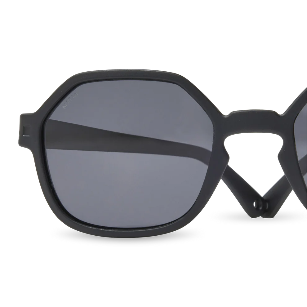 KI ET LA OCCHIALI DA SOLE EYZZ 4 ANGULAR SQUARE SHAPE 4-7 ANNI EY4SUNBLACK