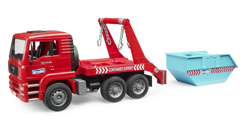 BRUDER MAN TGA CAMION CON CASSONE RIBALTABILE 2741