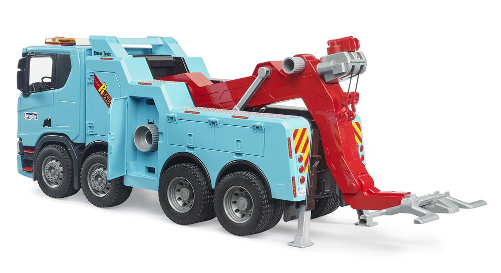 BRUDER SCANIA SUPER 560R CAMION DI RECUPERO E TRAINO CON MODULO L+S 03553 BRUDER SCANIA SUPER 560R CAMION DI RECUPERO E TRAINO CON MODULO L+S 03553