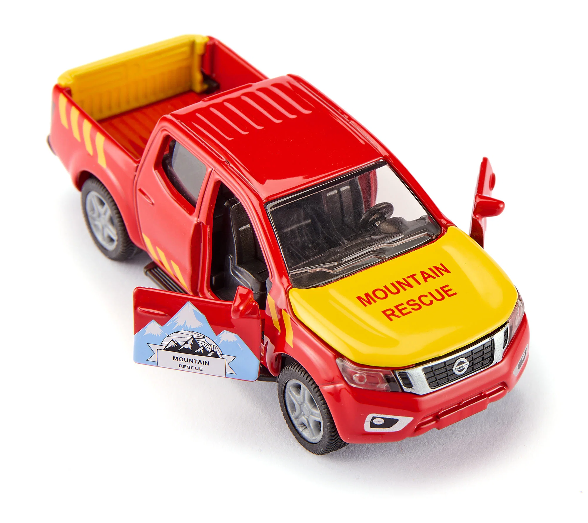 SIKU NISSAN NAVARA CON ELICOTTERO 2570