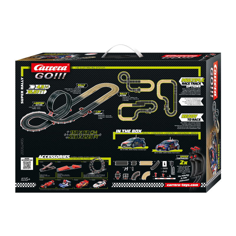 CARRERA GO!!! SUPER RALLY cod. 20062495