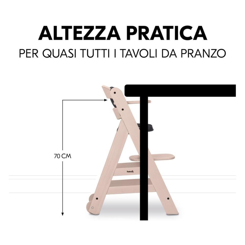 HAUCK SEGGIOLONE BETA+ WHITE SBIANCATO HAUCK SEGGIOLONE BETA+ WHITE SBIANCATO