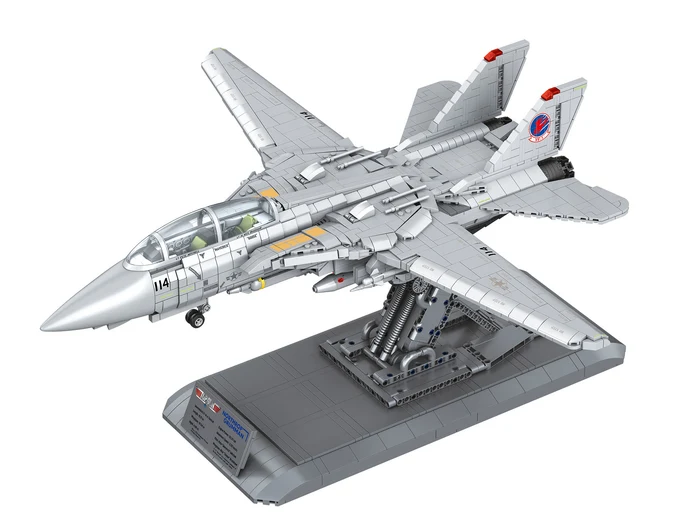 REVELL MAVERICK'S F-14A TOMCAT ''TOP GUN'' - BRICK SYSTEM 00963 REVELL MAVERICK'S F-14A TOMCAT ''TOP GUN'' - BRICK SYSTEM 00963
