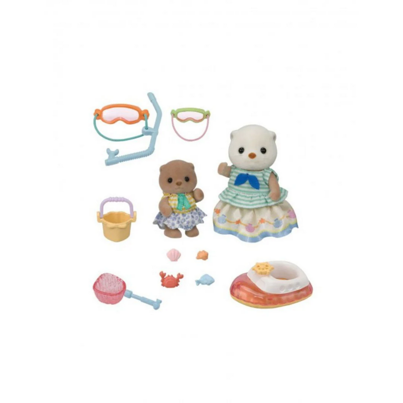 SYLVANIAN SPLASHY SNORKEL SET - SORELLE LONTRA MARINA 5804 SYLVANIAN SPLASHY SNORKEL SET - SORELLE LONTRA MARINA 5804