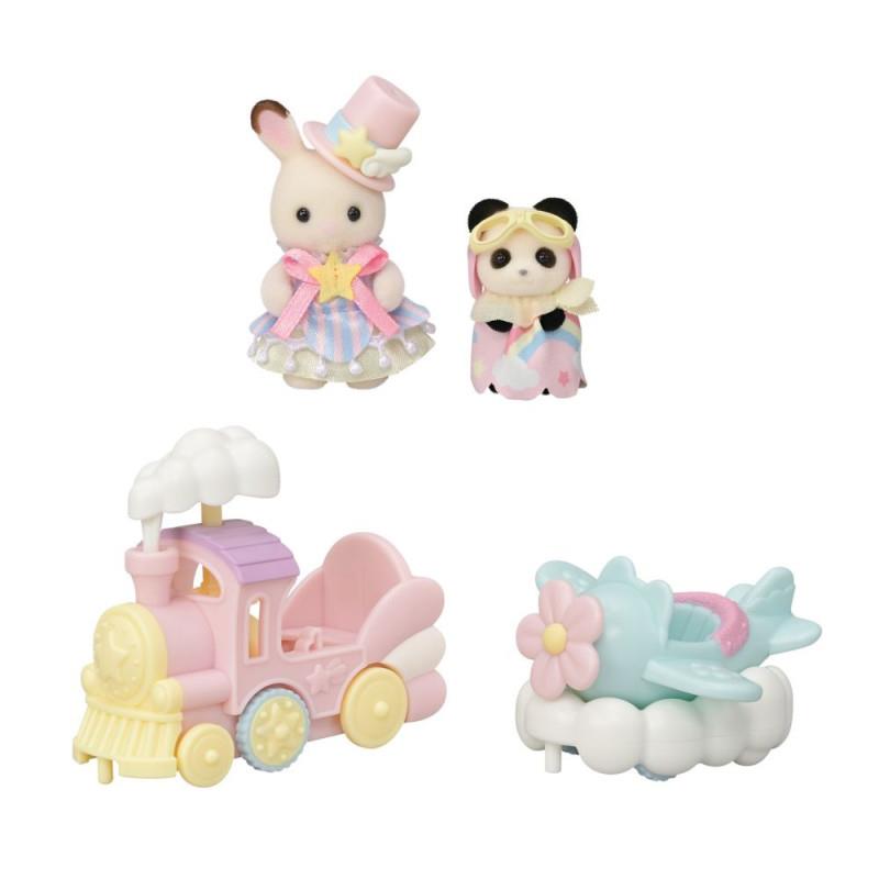 SYLVANIAN SET PARK RIDE - AEREO E TRENO 5819