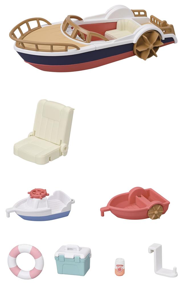 SYLVANIAN LA BARCA DELLA FOCA MARINAIO 5864