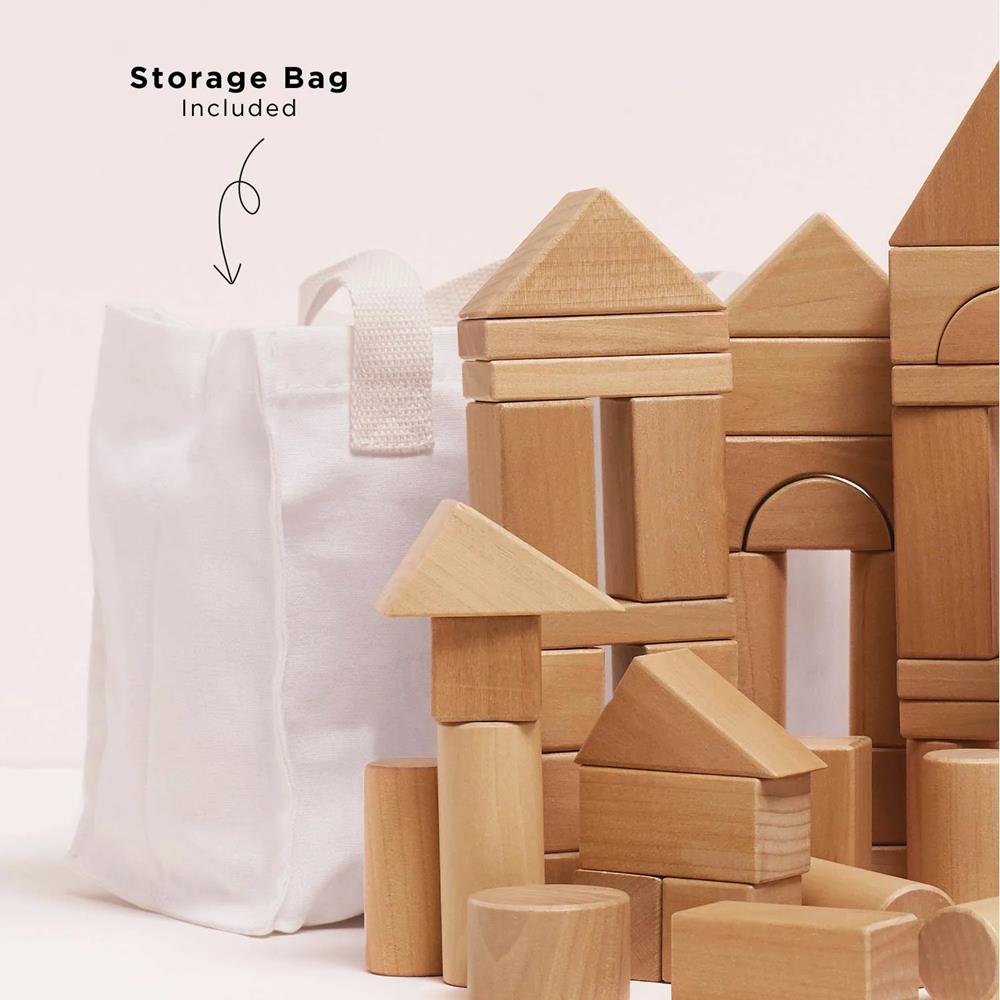 LE TOY VAN SET BLOCCHI DA COSTRUZIONE IN LEGNO NATURALE PL5000