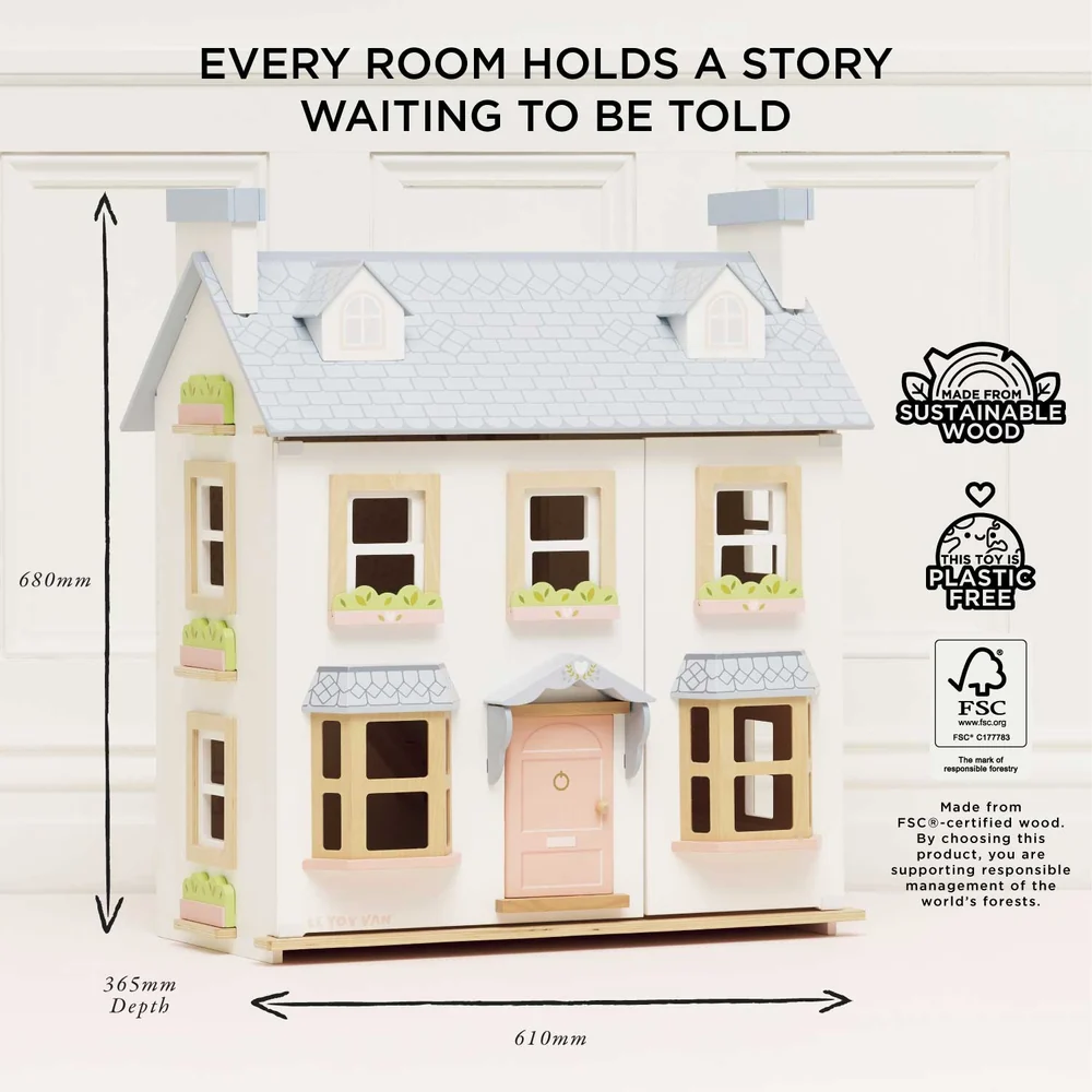 LE TOY VAN CASA DELLE BAMBOLE MAYBERRY MANOR H118 LE TOY VAN CASA DELLE BAMBOLE MAYBERRY MANOR H118