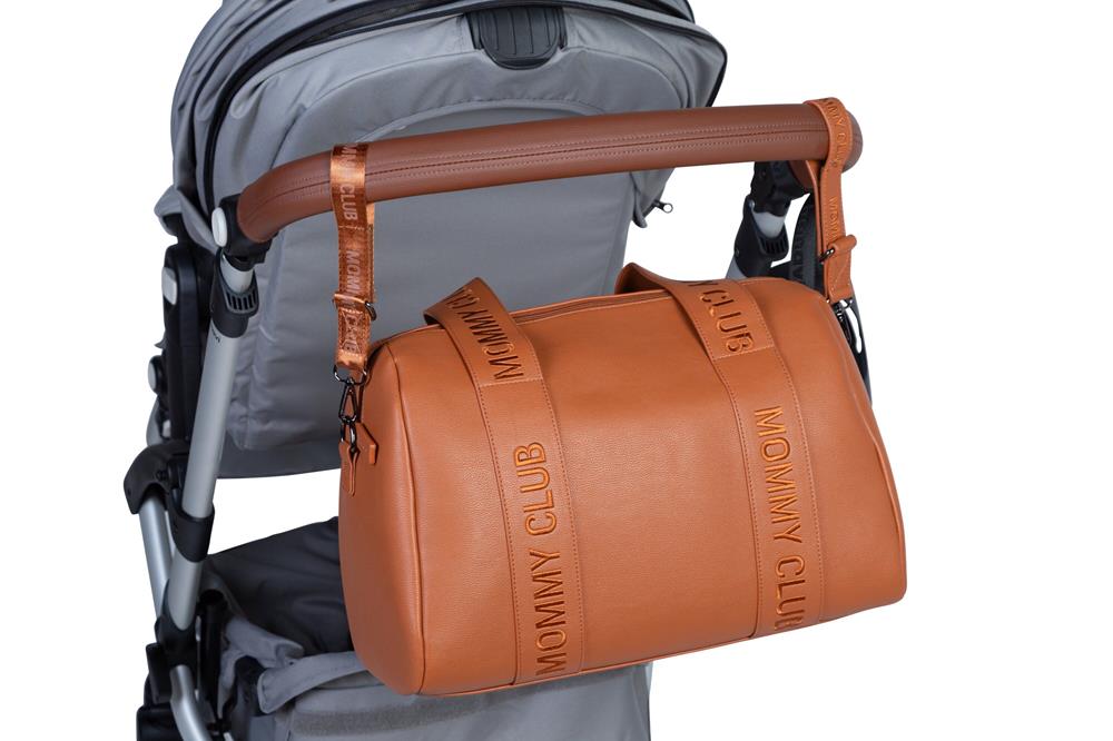CHILDHOME MOMMY CLUB BORSA PER IL CAMBIO - SIGNATURE SIMILPELLE MARRONE 402758