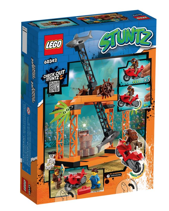 LEGO CITY STUNTZ SFIDA ACROBATICA ATTACCO DELLO SQUALO 60342