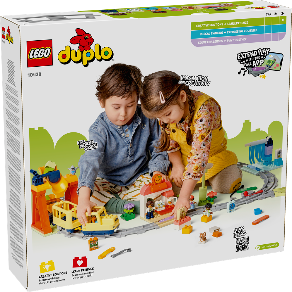 LEGO DUPLO TOWN GRANDE TRENO COMUNITARIO INTERATTIVO 10428