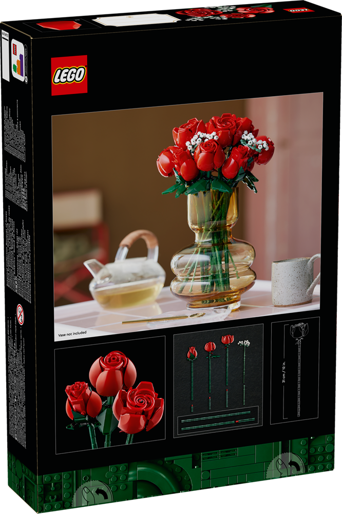 LEGO BOTANICALS BOUQUET DI ROSE 10328