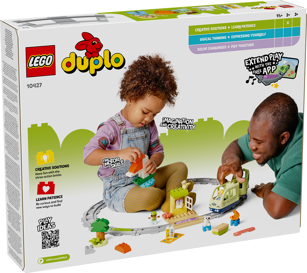 LEGO DUPLO TOWN TRENO D’AVVENTURA INTERATTIVO 10427