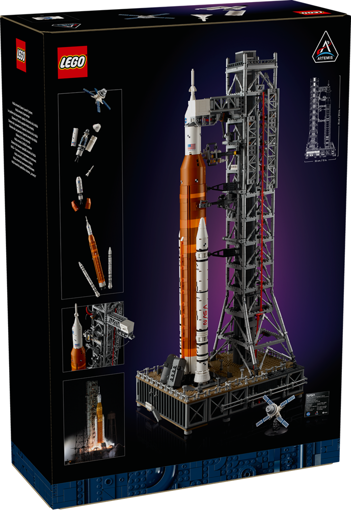 LEGO ICONS SISTEMA DI LANCIO SPAZIALE NASA ARTEMIS 10341
