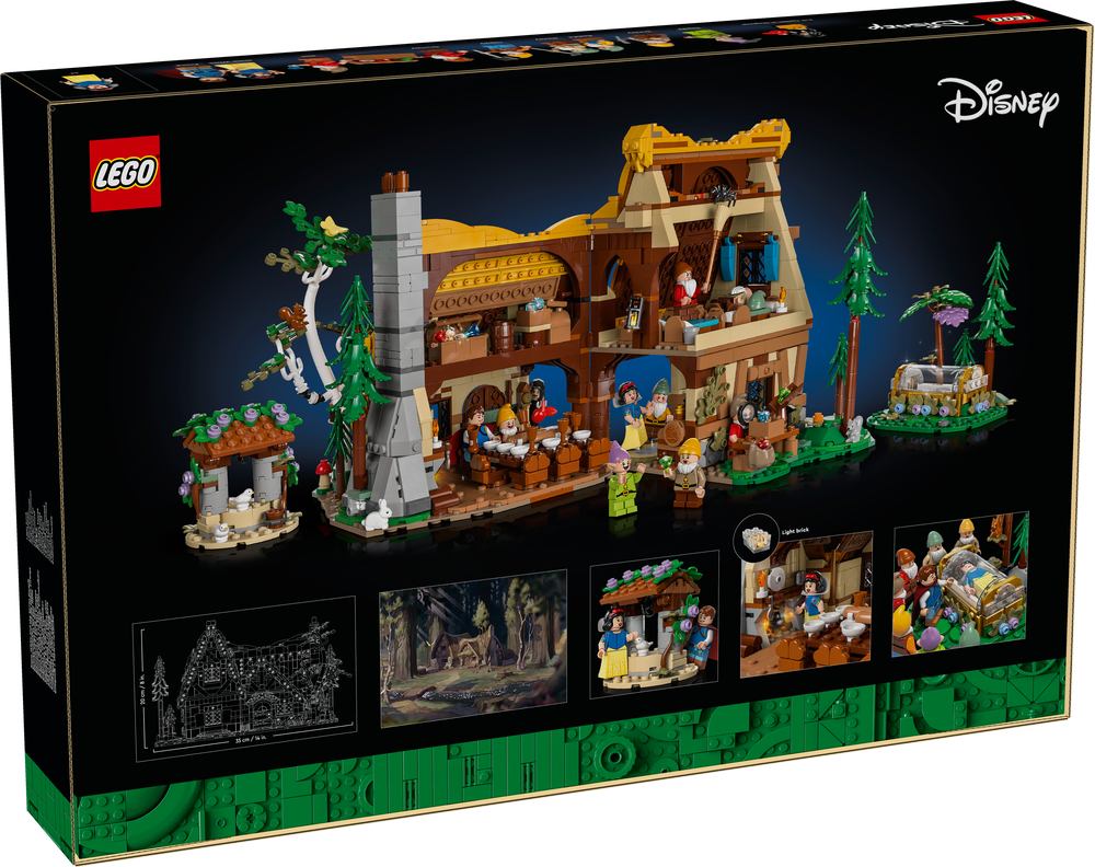 LEGO DISNEY PRINCESS IL COTTAGE DI BIANCANEVE E I SETTE NANI 43242