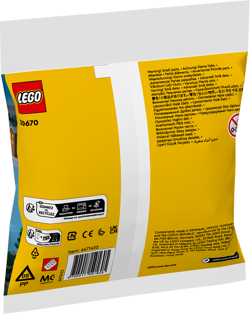 LEGO CREATOR AVVENTURA SULLA SLITTA DI BABBO NATALE 30670