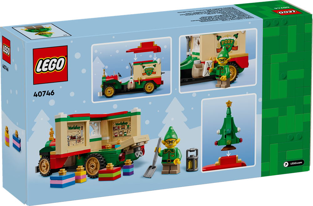 LEGO LEGO ICONIC FURGONE DELLE CONSEGNE DI BABBO NATALE 40746