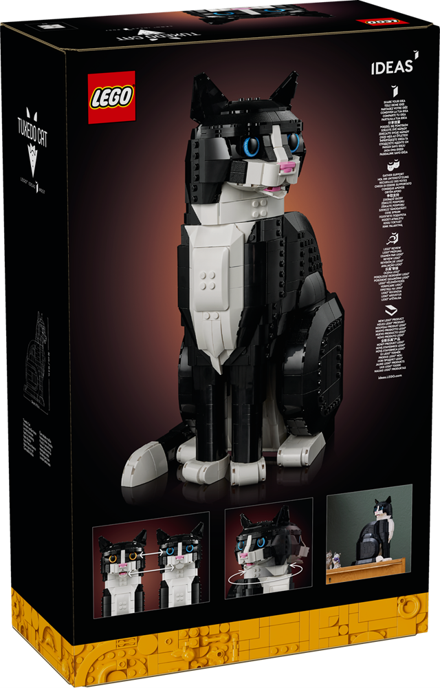 LEGO IDEAS GATTO TUXEDO 21349