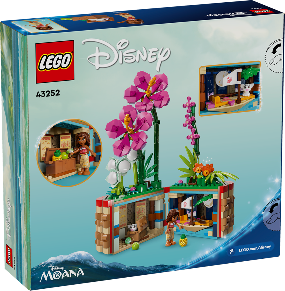 LEGO DISNEY PRINCESS VASO DI FIORI DI VAIANA 43252