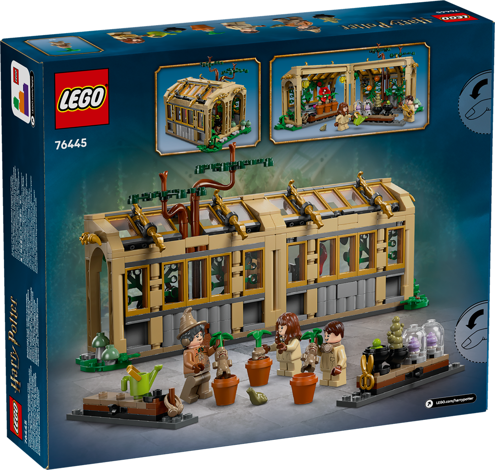 LEGO HARRY POTTER TM CASTELLO DI HOGWARTS: LEZIONE DI ERBOLOGIA 76445
