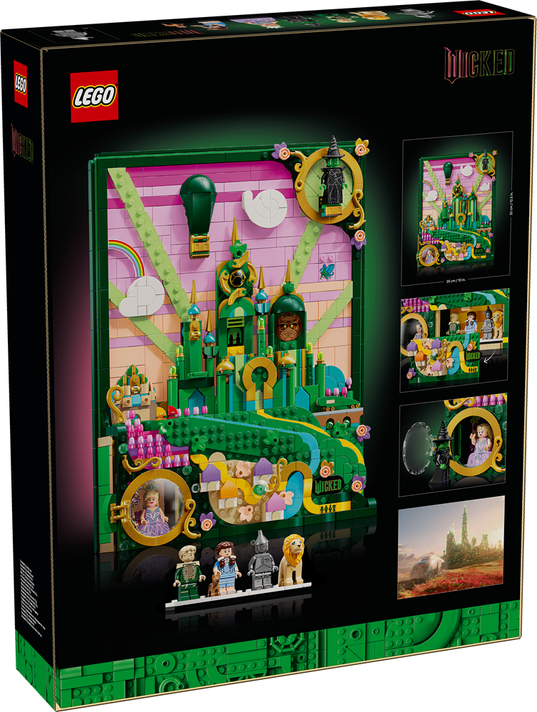 LEGO WICKED WALL ART CITTÀ DI SMERALDO 75685