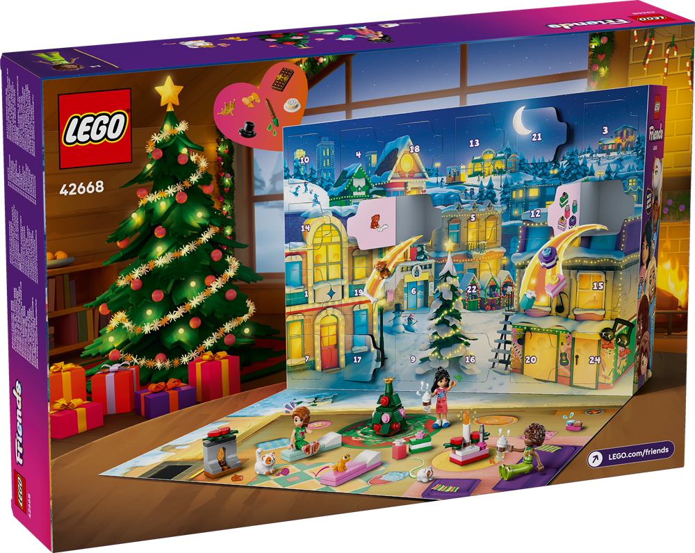 LEGO LEGO FRIENDS CALENDARIO DELL’AVVENTO 2025 42668