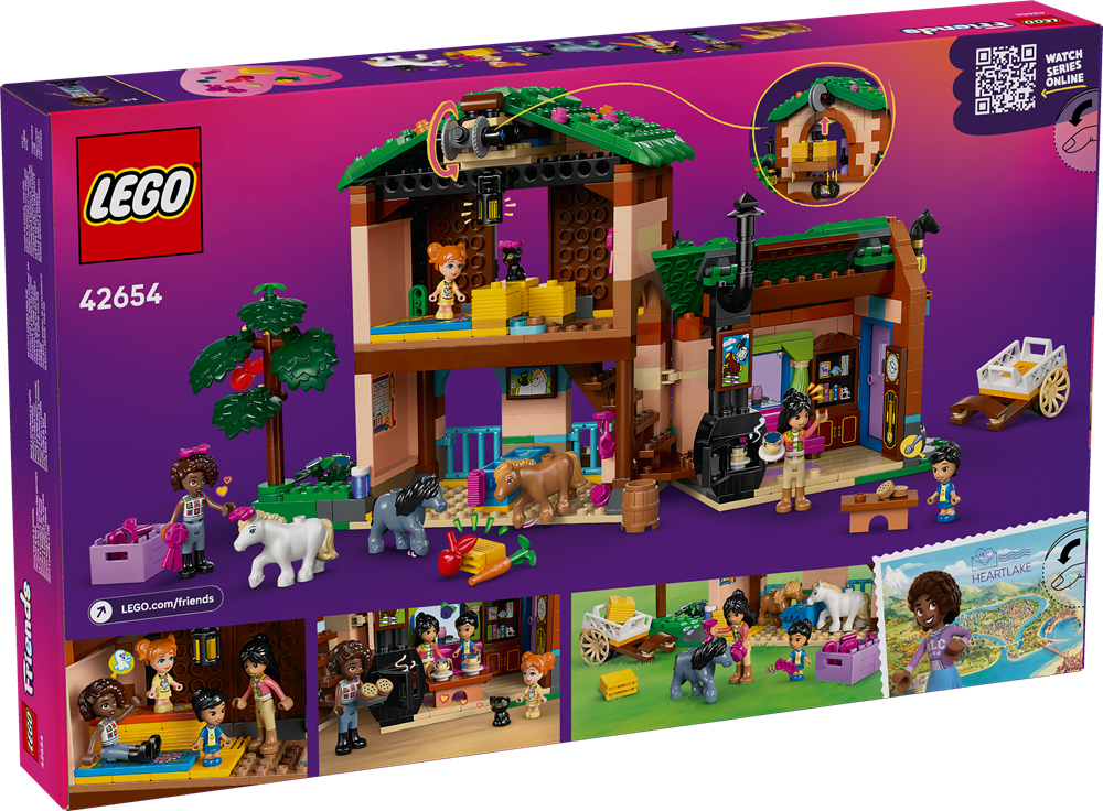 LEGO LEGO FRIENDS RANCH E SCUDERIA DEI PONY 42654
