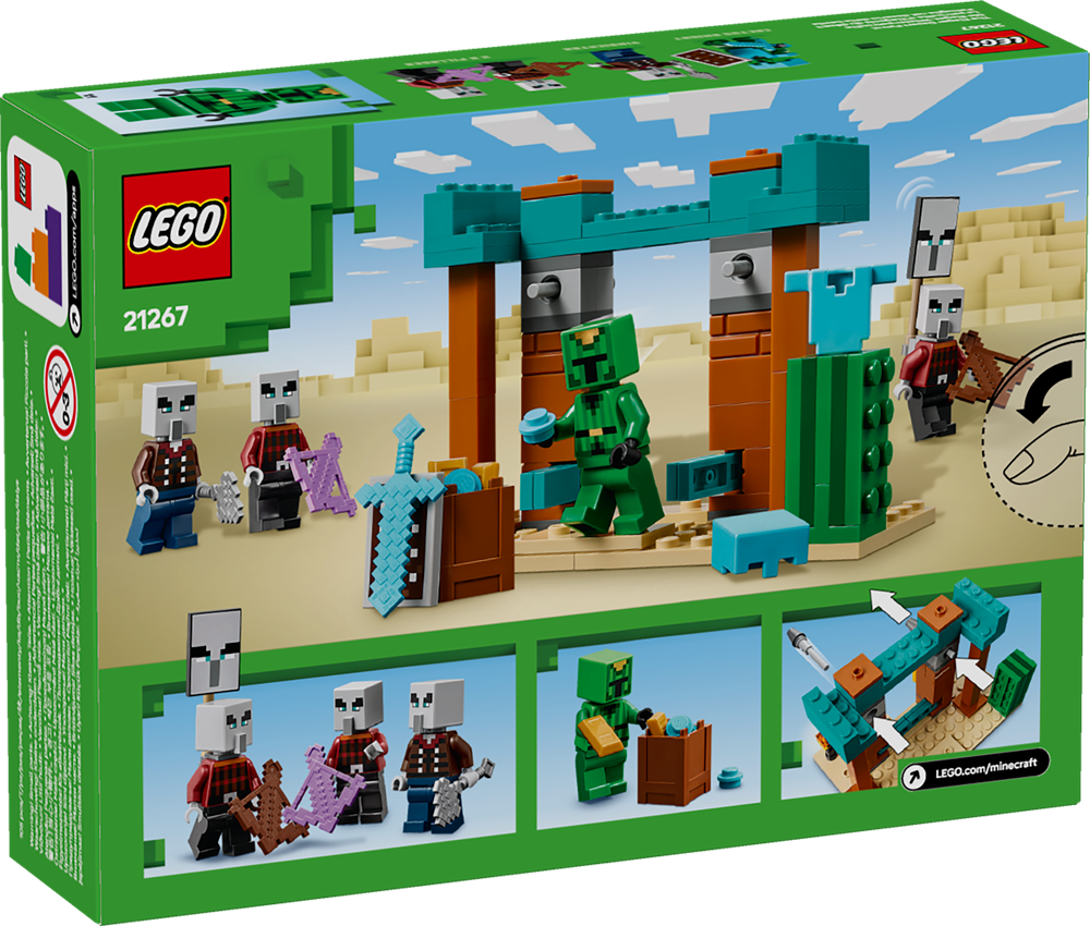 LEGO MINECRAFT PATTUGLIA NEL DESERTO DELLA BESTIA 21267
