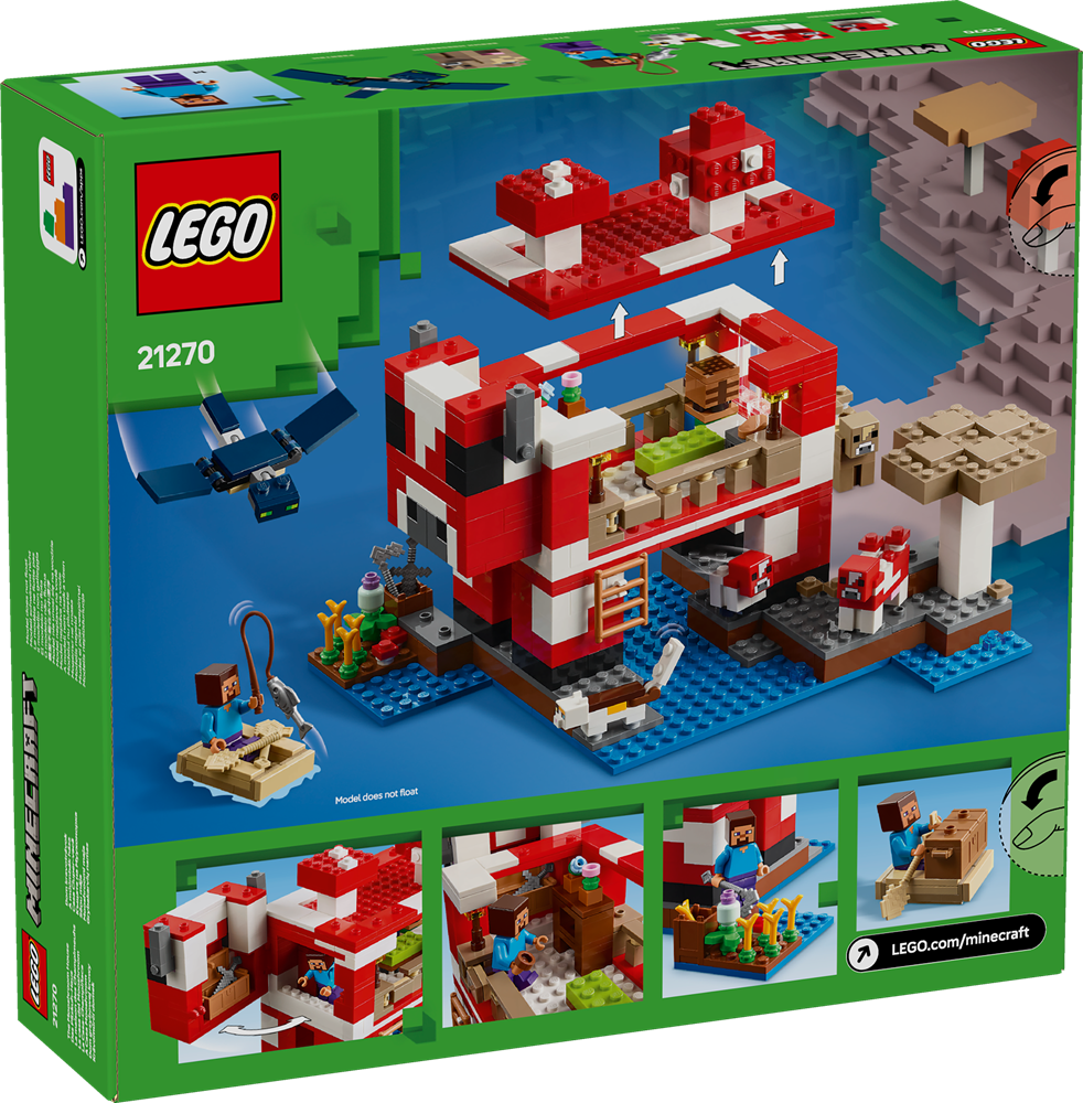 LEGO MINECRAFT LA CASA DEL MOOSHROOM 21270