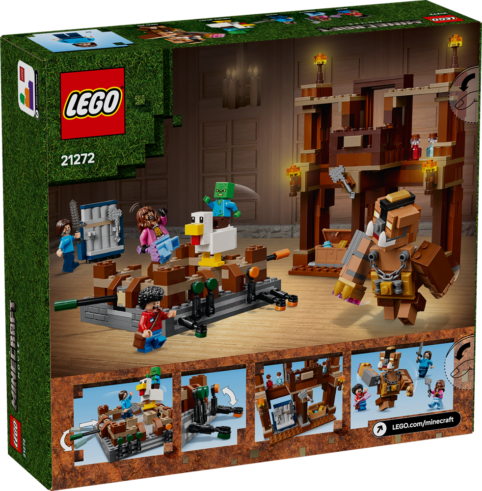 LEGO MINECRAFT MAGIONE DELLA FORESTA: RING DI COMBATTIMENTO 21272