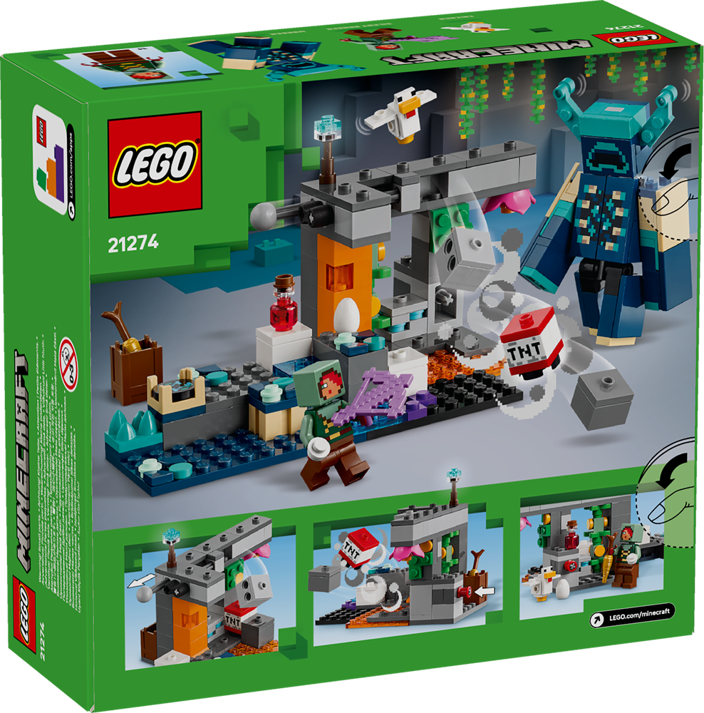 LEGO MINECRAFT L’INCONTRO CON IL SORVEGLIANTE 21274