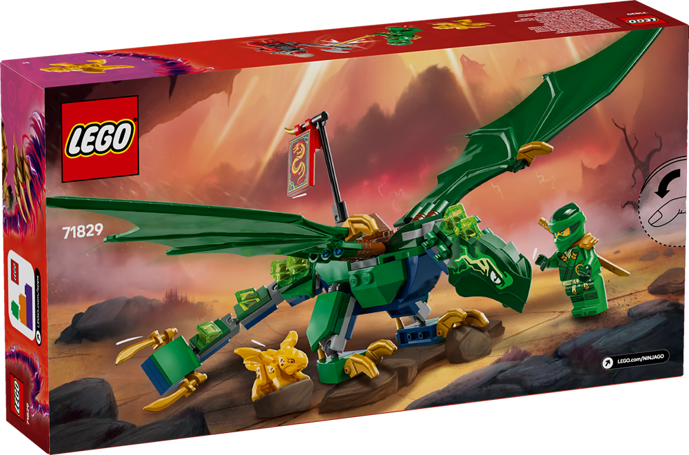 LEGO NINJAGO DRAGO DELLA FORESTA VERDE DI LLOYD 71829
