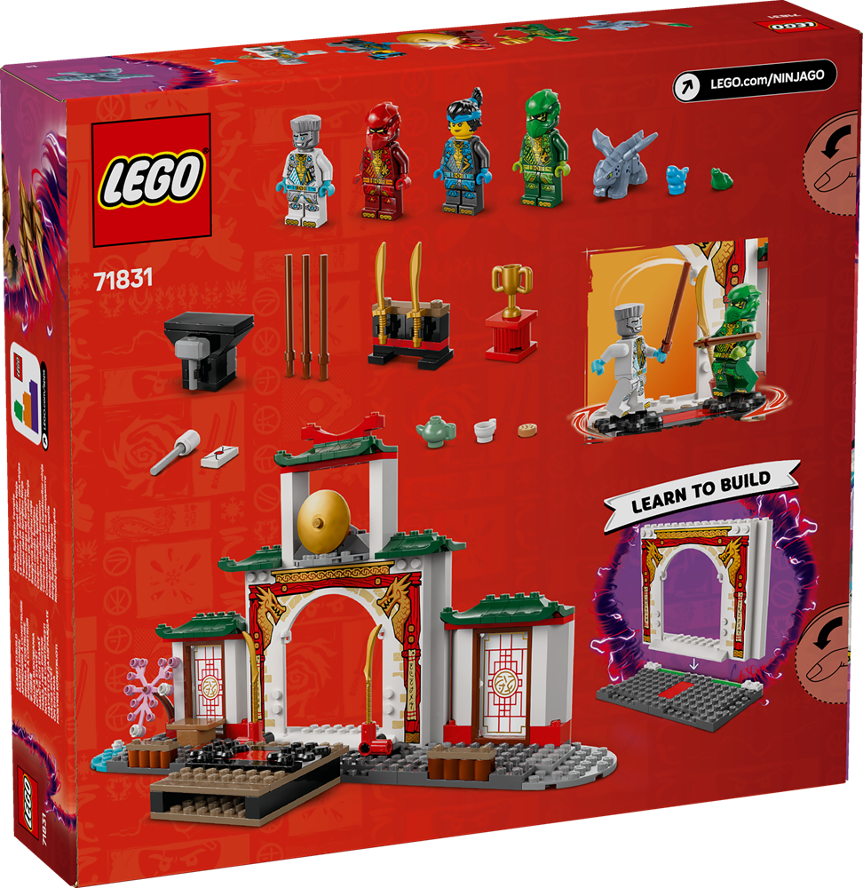 LEGO NINJAGO TEMPIO DELLO SPINJITZU NINJA 71831
