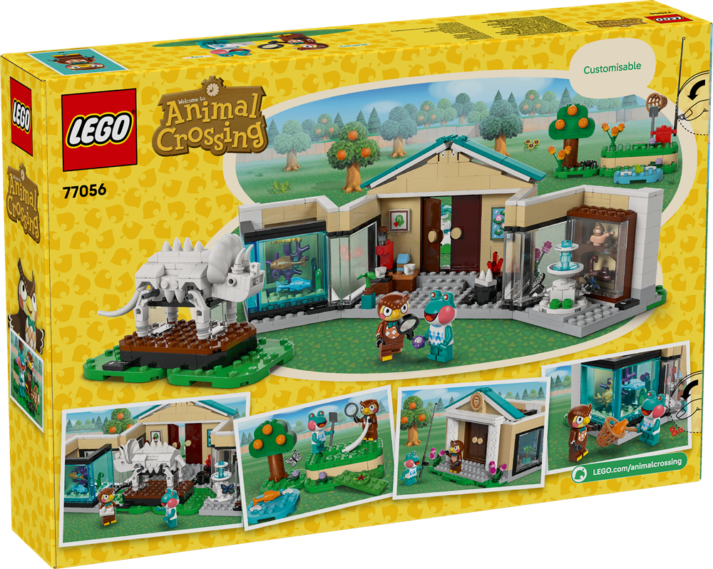 LEGO ANIMAL CROSSING LA COLLEZIONE DEL MUSEO DI BLATERO 77056