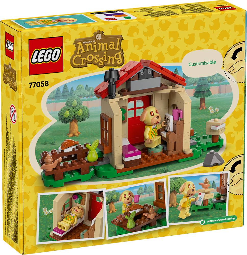 LEGO ANIMAL CROSSING LA CASETTA DI DORA 77058