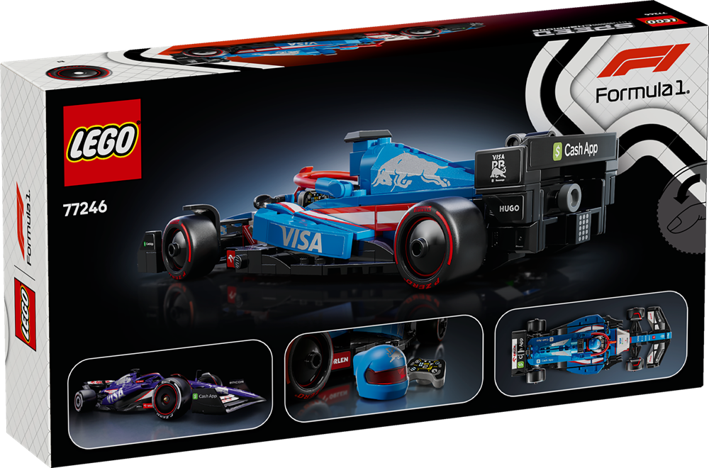 LEGO SPEED CHAMPIONS AUTO DA CORSA F1® VISA CASH APP RB VCARB 01 77246