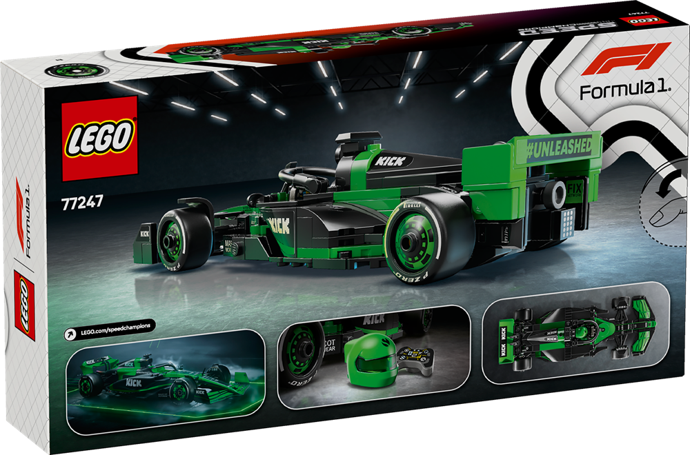 LEGO SPEED CHAMPIONS AUTO DA CORSA KICK SAUBER F1® TEAM C44 77247