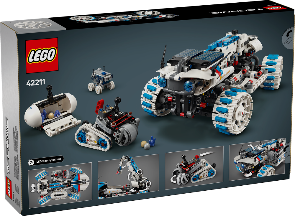 LEGO TECHNIC VEICOLO SPAZIALE ROVER LUNARE LUNAR OUTPOST™ 42211