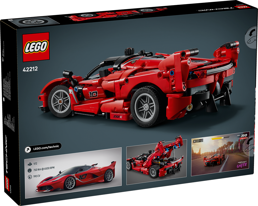 LEGO TECHNIC FERRARI FXX K 42212