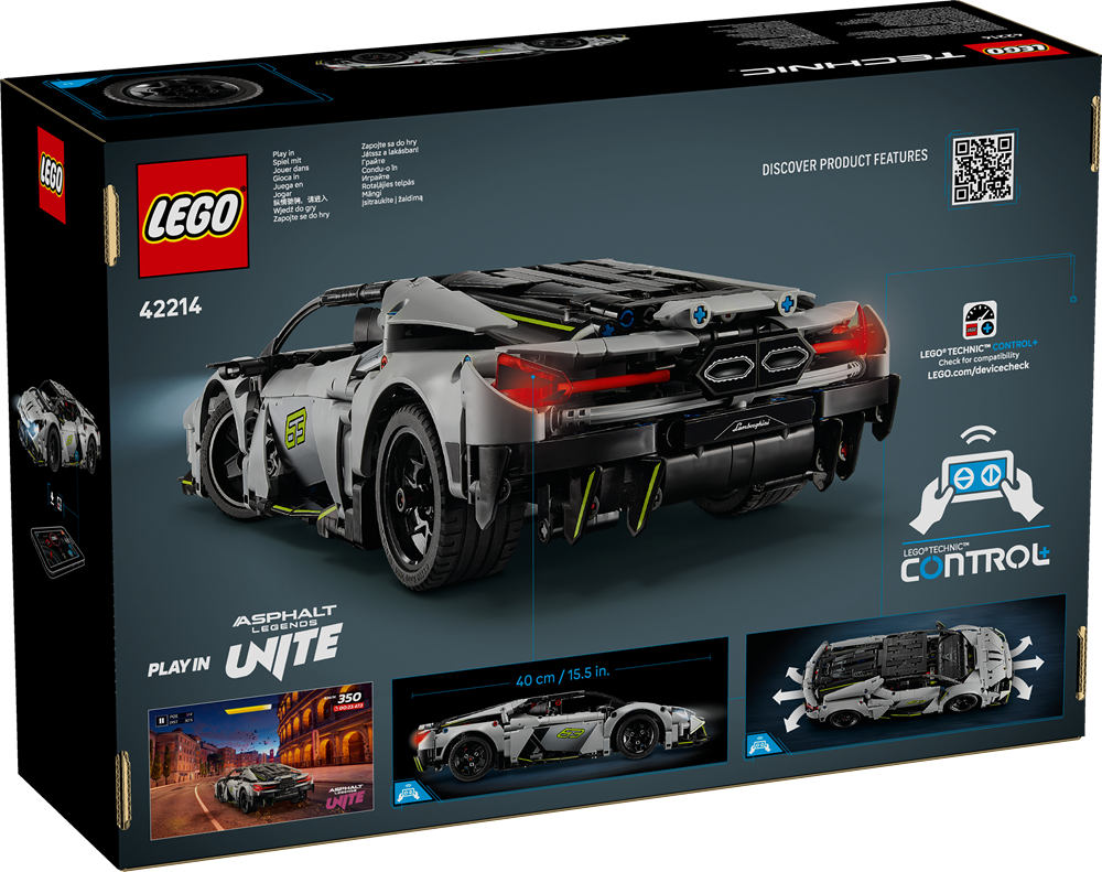 LEGO TECHNIC SUPER SPORTS CAR LAMBORGHINI REVUELTO 42214