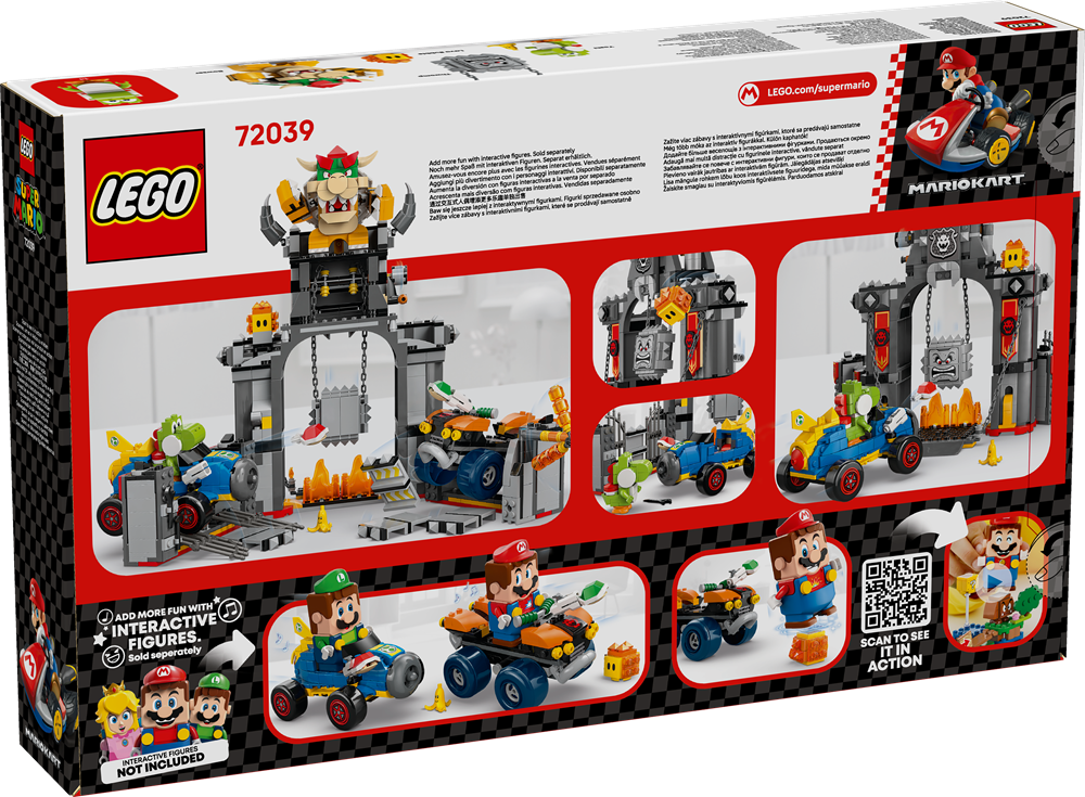 LEGO SUPER MARIO MARIO KART™ – CASTELLO DI BOWSER 72039