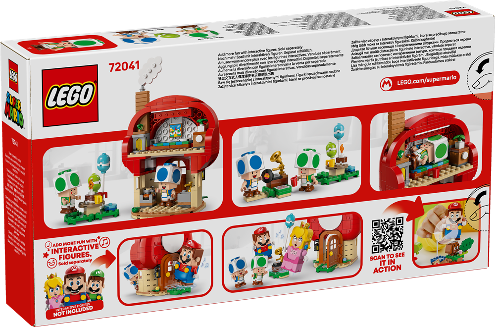 LEGO SUPER MARIO FESTA A CASA DI TOAD 72041